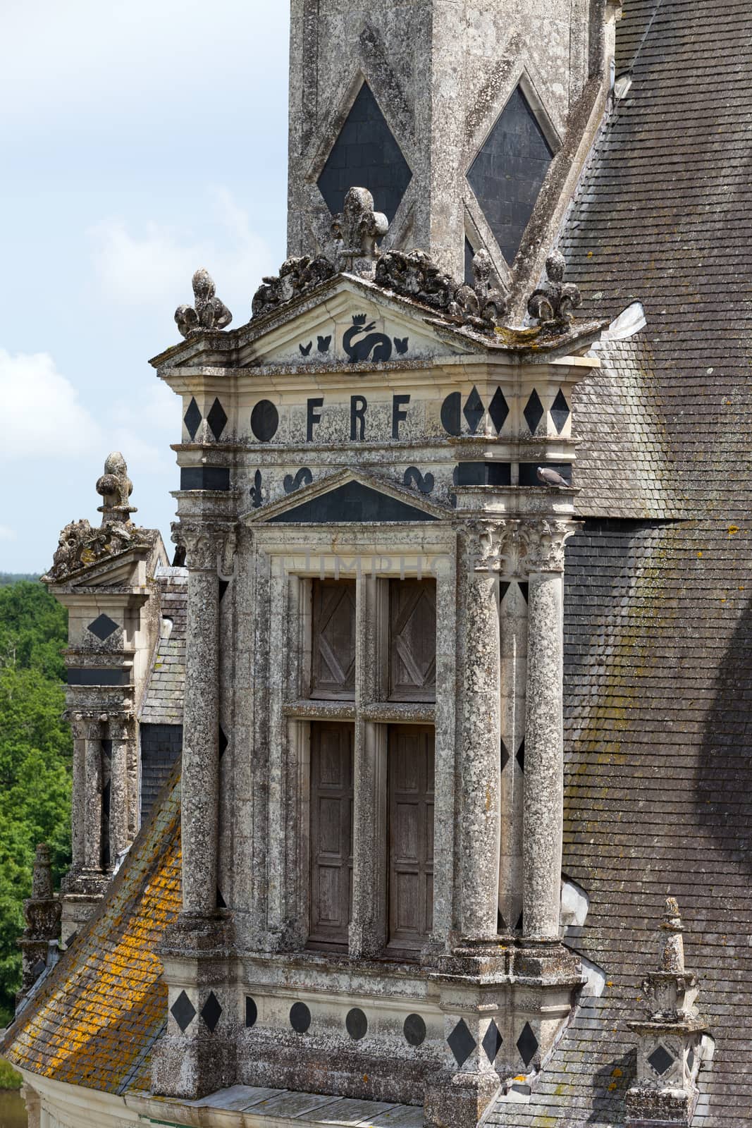 Castle of Chambord in Cher Valley, France