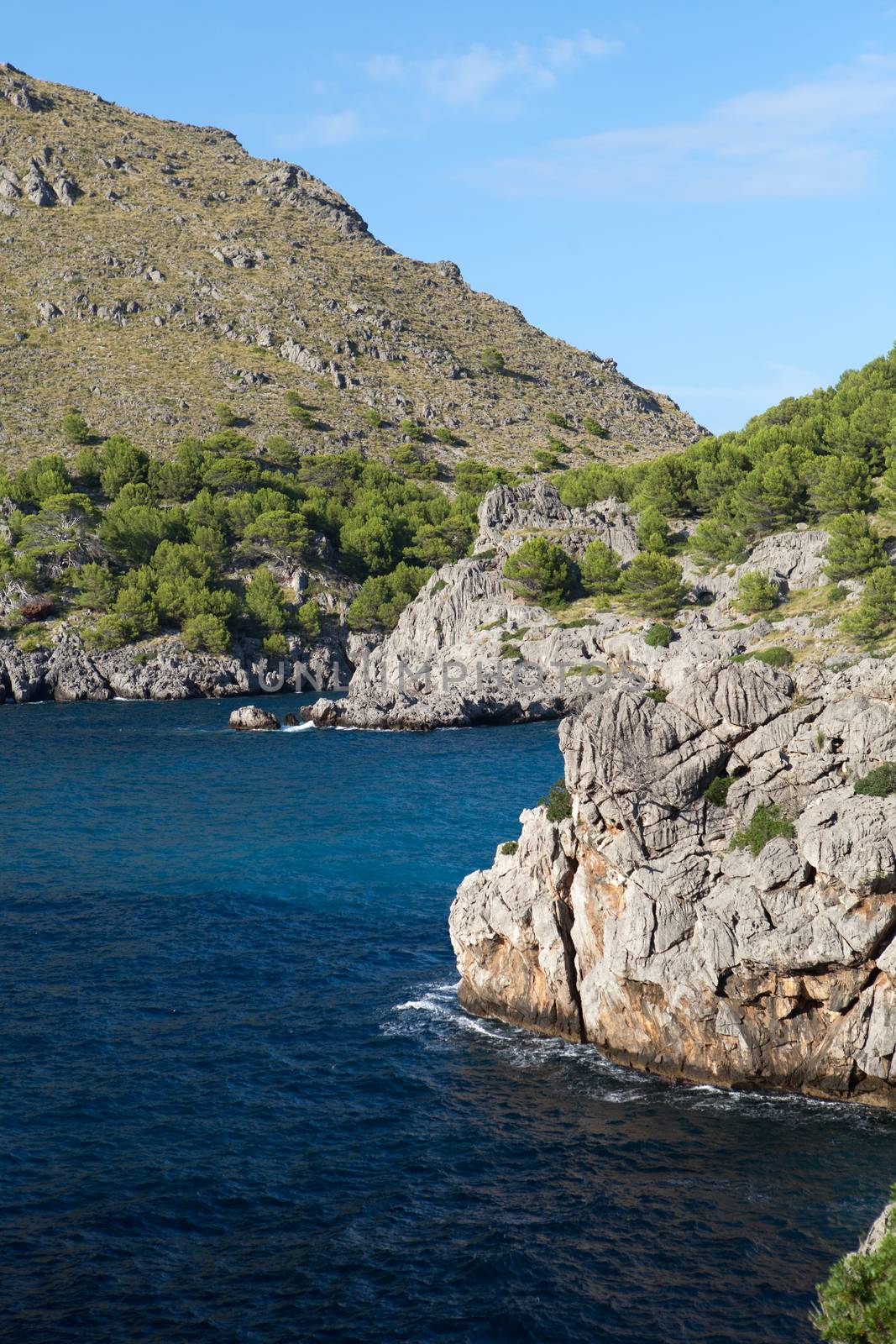 Torrent de Pareis - Sa Calobra bay in Majorca Spain