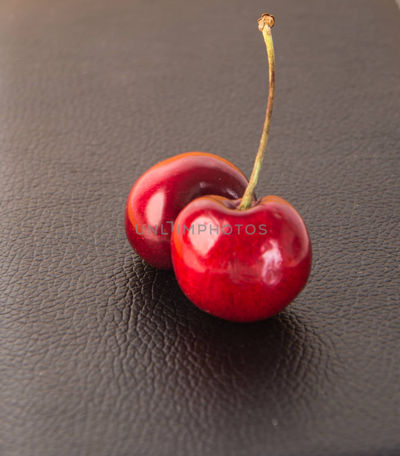 cherry. cherry berry on a background