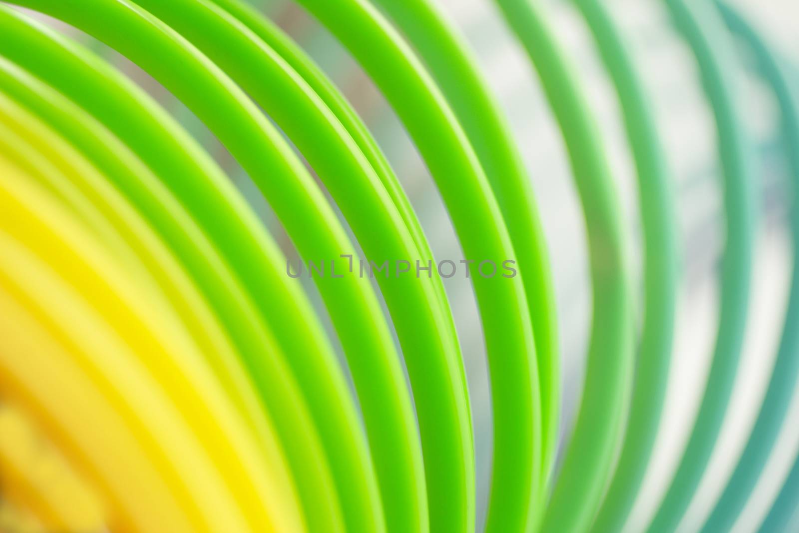 Colorful green color circular art swirl abstract by edwardolive