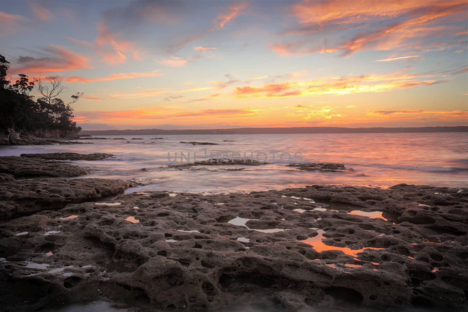 Sunset from Murray's Beach, Jervis Bay