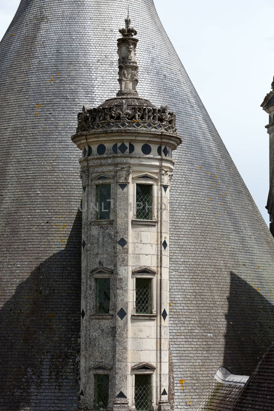 Castle of Chambord in Cher Valley, France