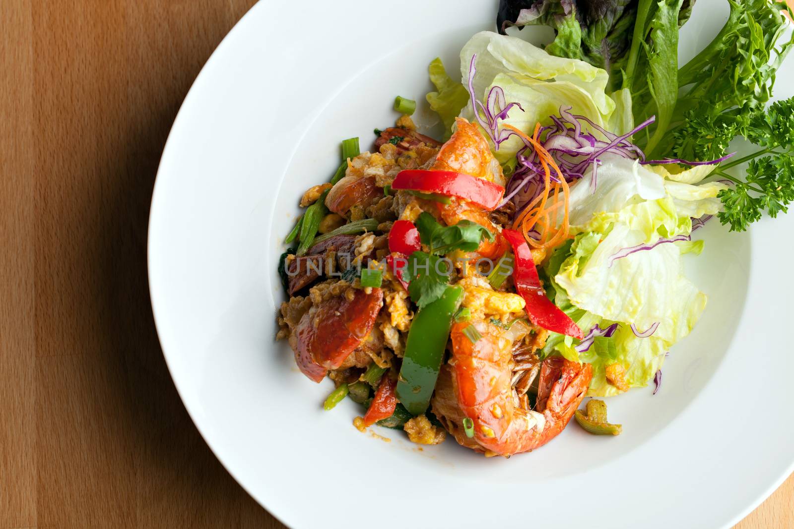 Thai Jumbo Shrimp Salad by graficallyminded