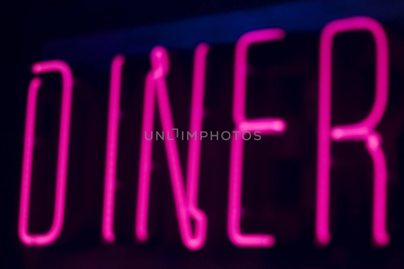 Diner neon sign by edwardolive