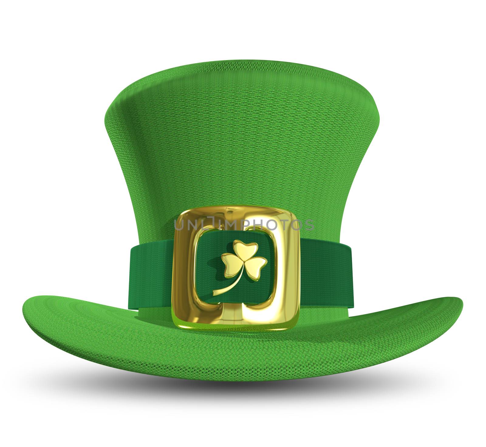 Illustration a green St. Patrick's Day hat