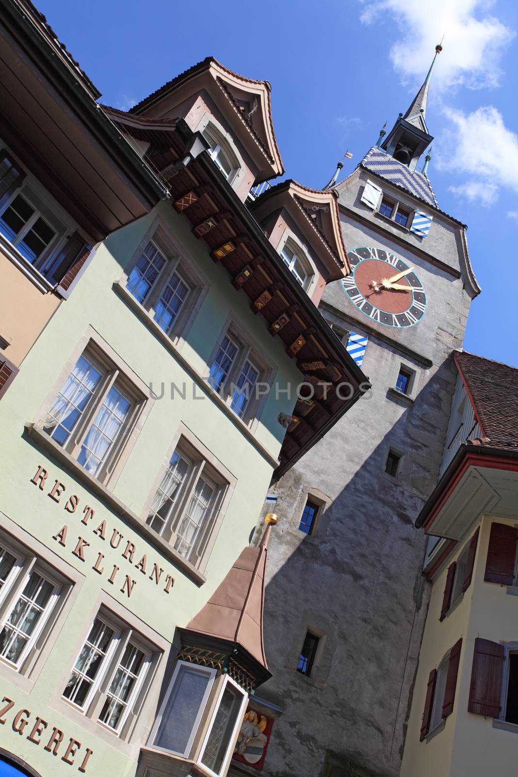 Zytturm clocktower in Zug by sumners