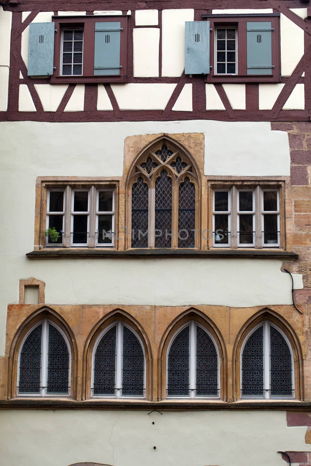 Half timbered houses of Colmar, Alsace, France