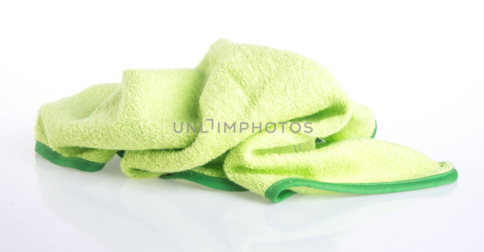 towel. Kitchen towel on the background