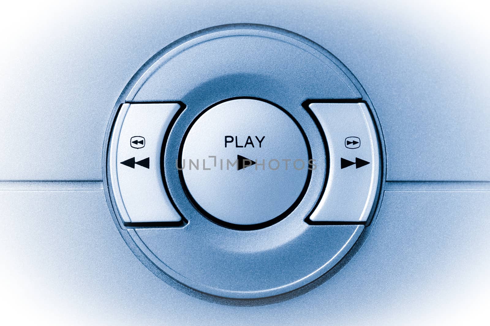 play and rewind buttons on an electronic device