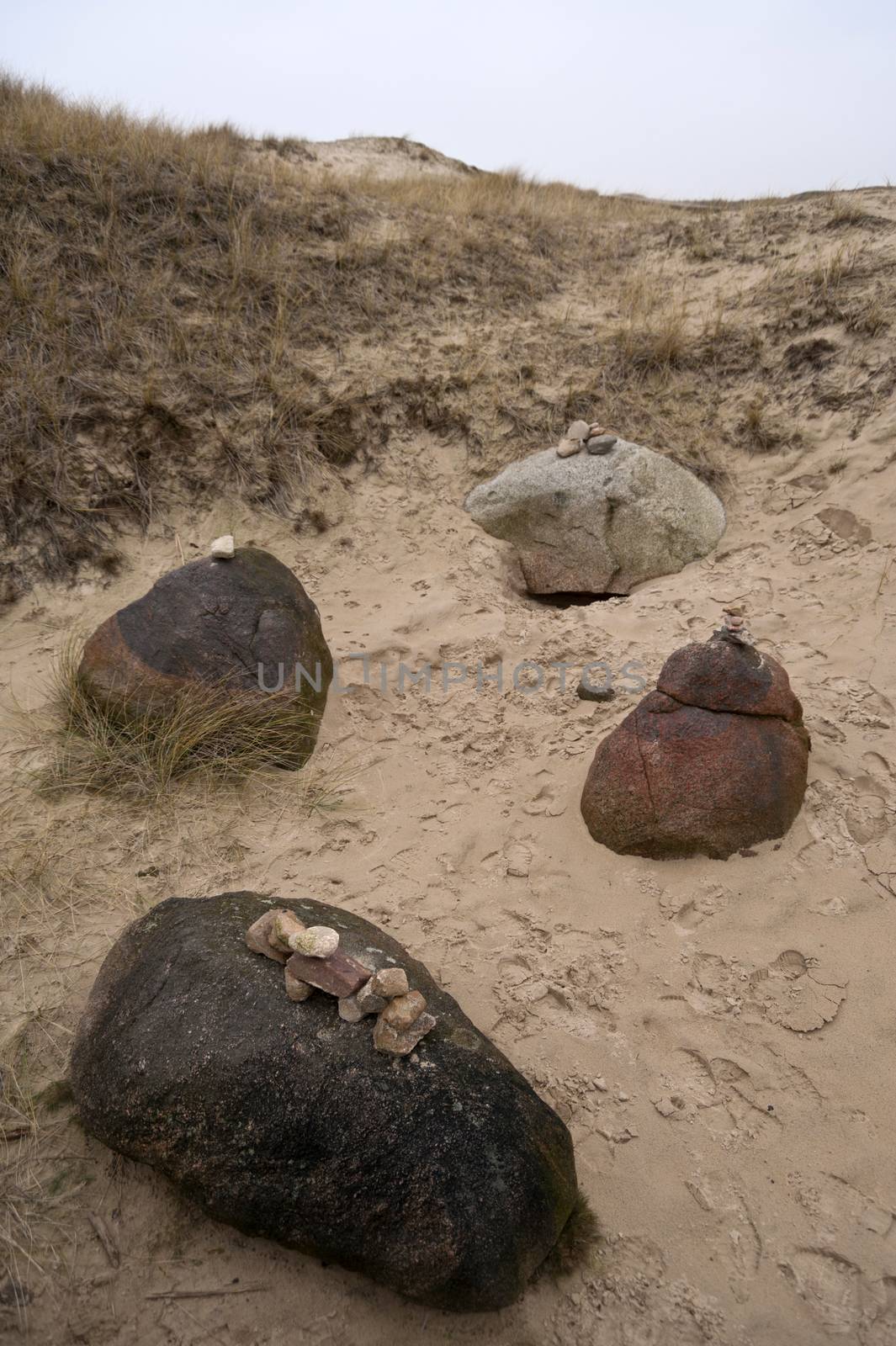 Stone Age Tomb Site on Amrum in Germany