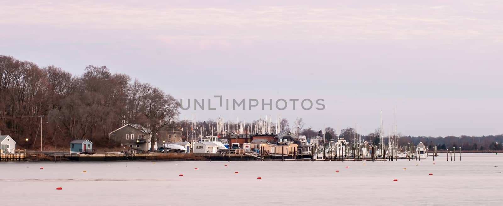 Greenwich Bay Harbor Seaport in Rhode Island