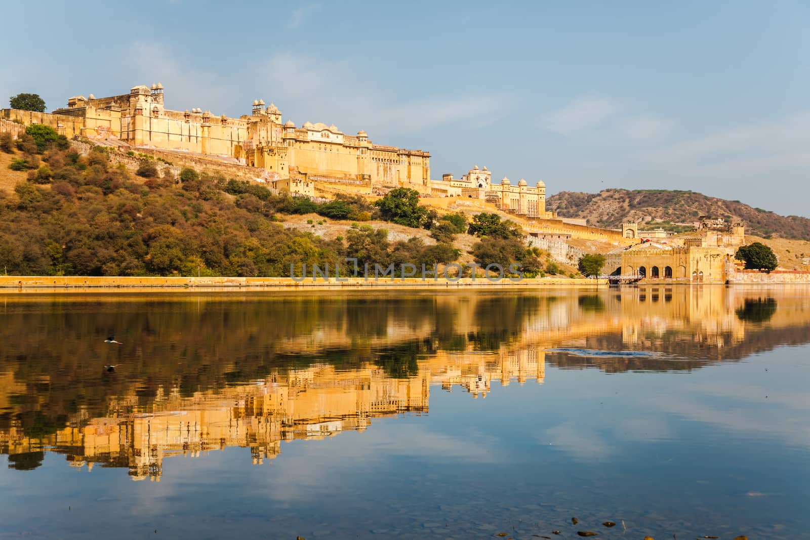 Amber Fort and the reflection by takepicsforfun