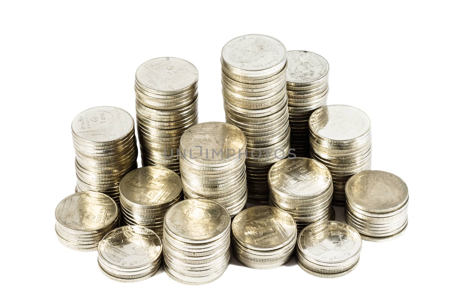 group of thai coins by stockdevil