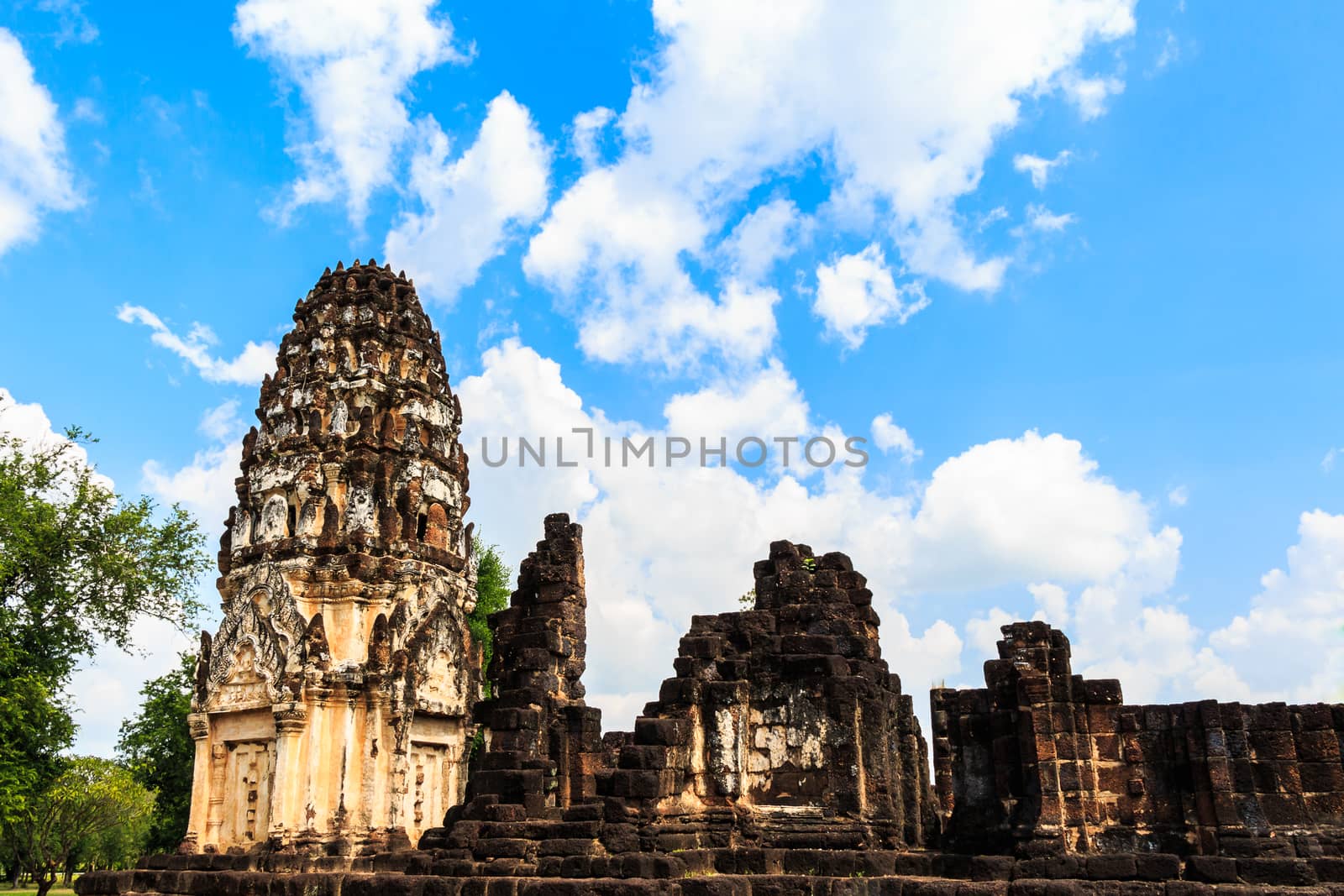 Old construction at Sukhothai ,Thailand