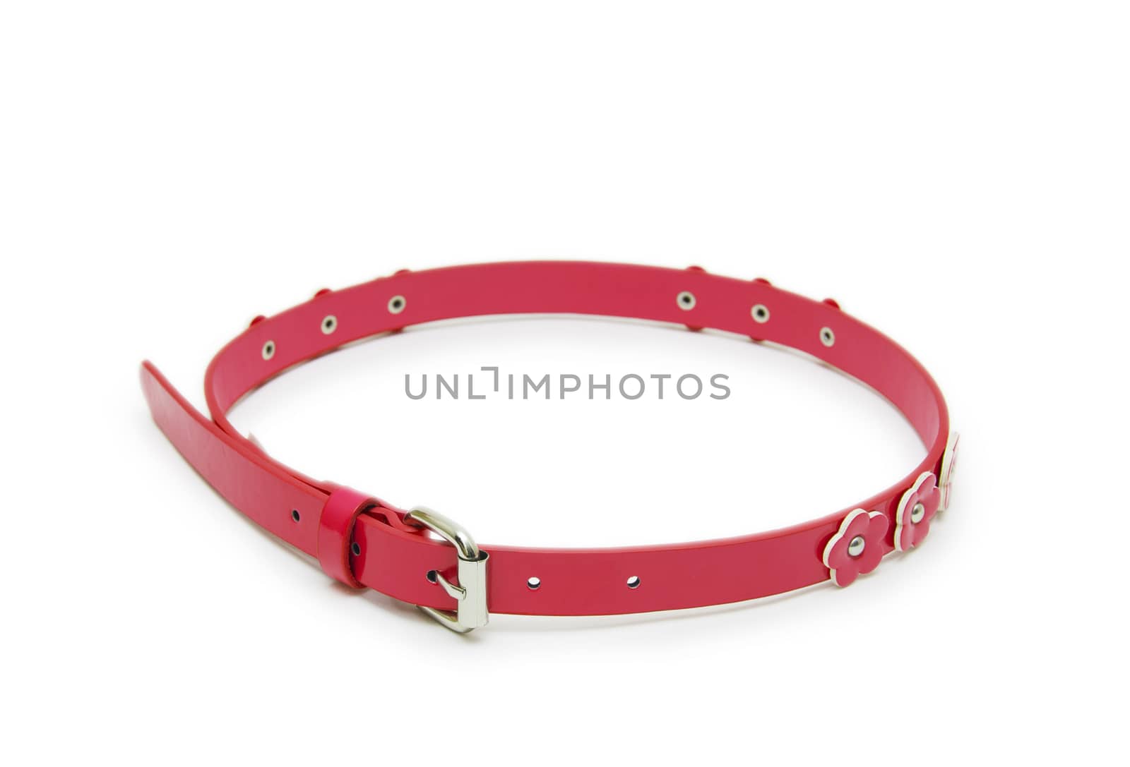 belt pink color isolated by cocoo