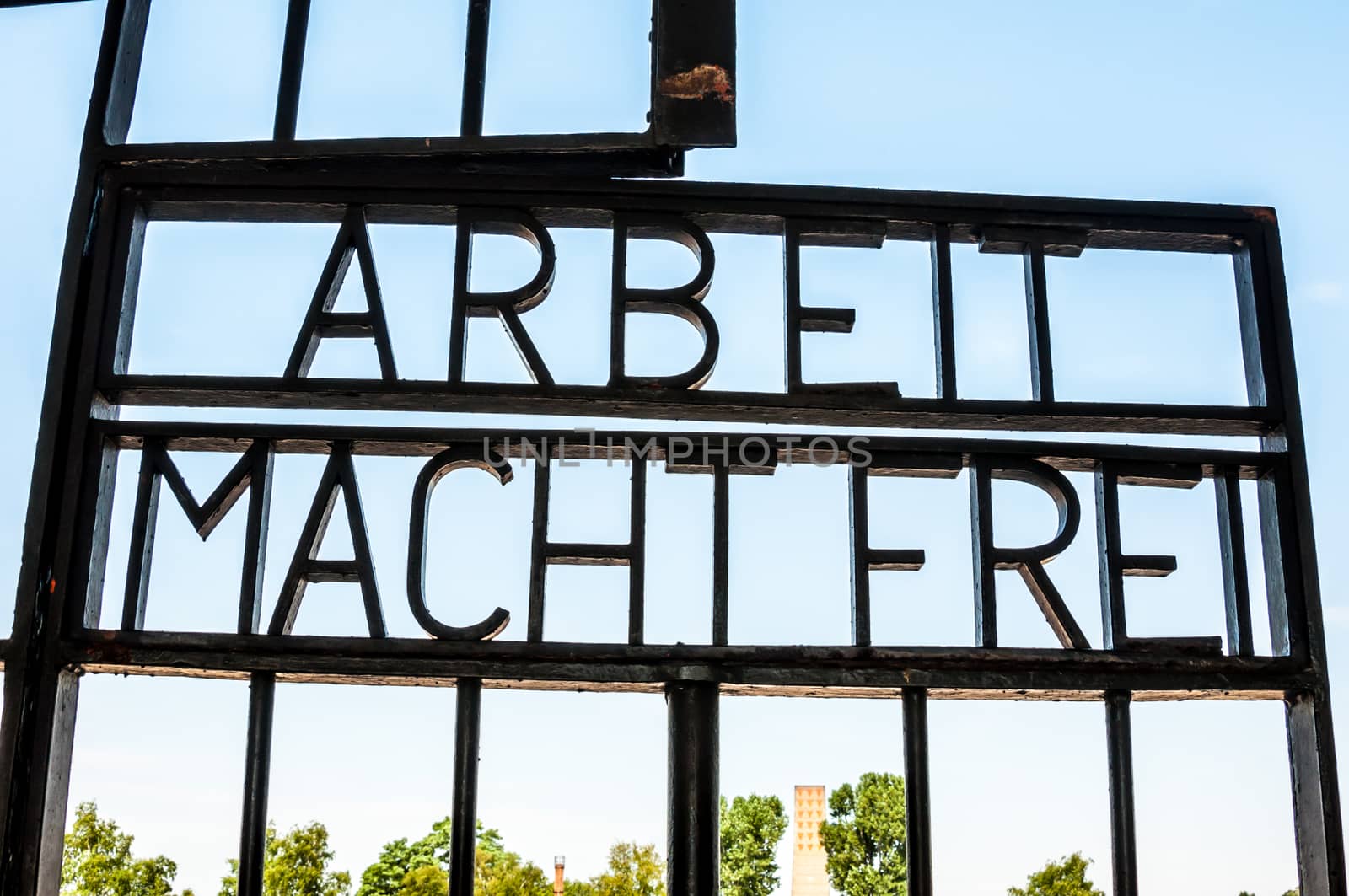 part of the former concentration camp Sachsenhausen near Berlin