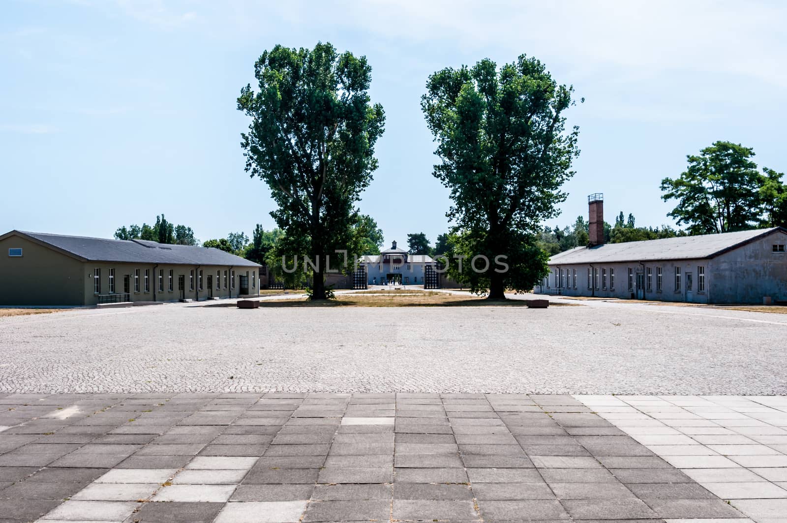 part of the former concentration camp Sachsenhausen near Berlin