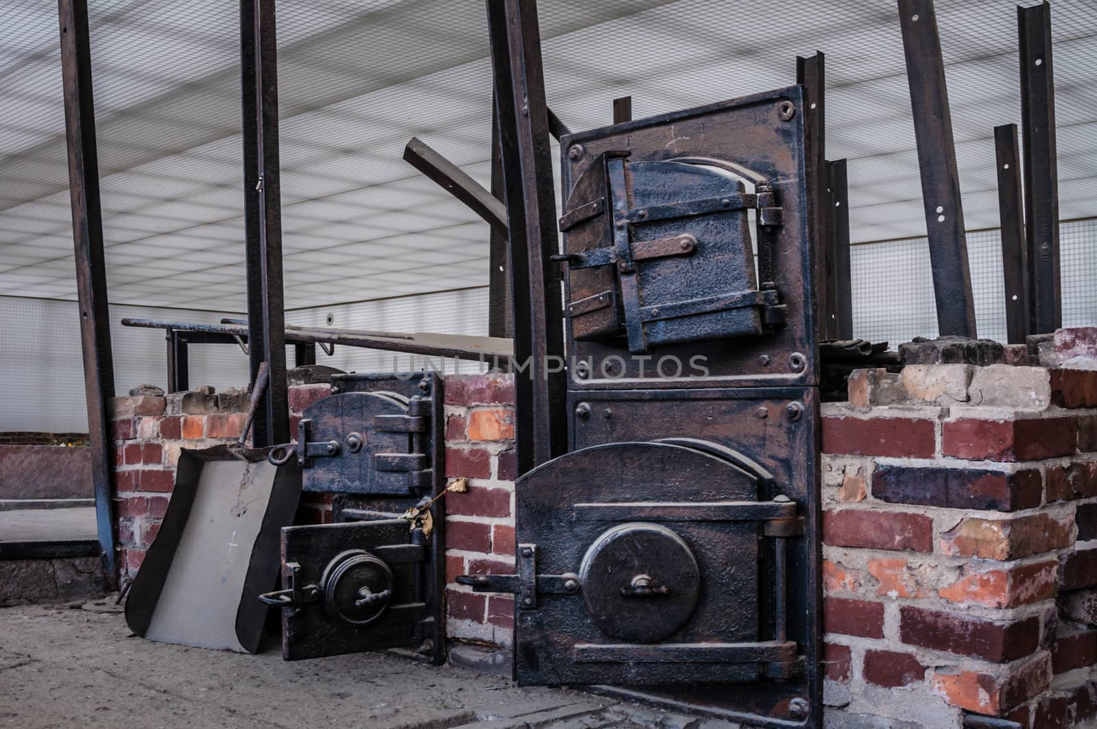 part of the former concentration camp Sachsenhausen near Berlin