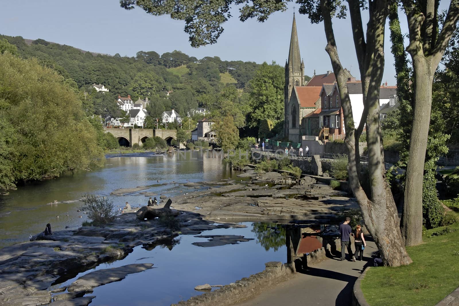 Llangollan is a small Welsh town on the river Dee in Wales, UK.
