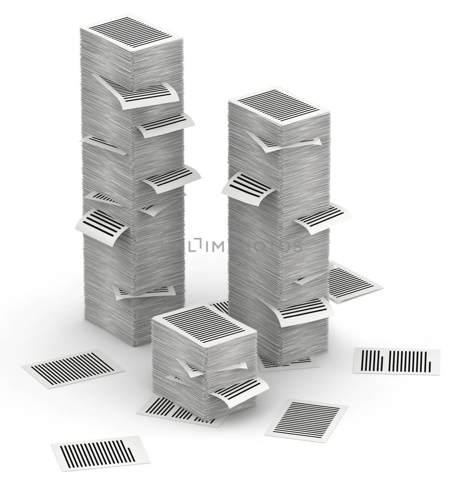 Pages paper stacks 3d isometry by iunewind