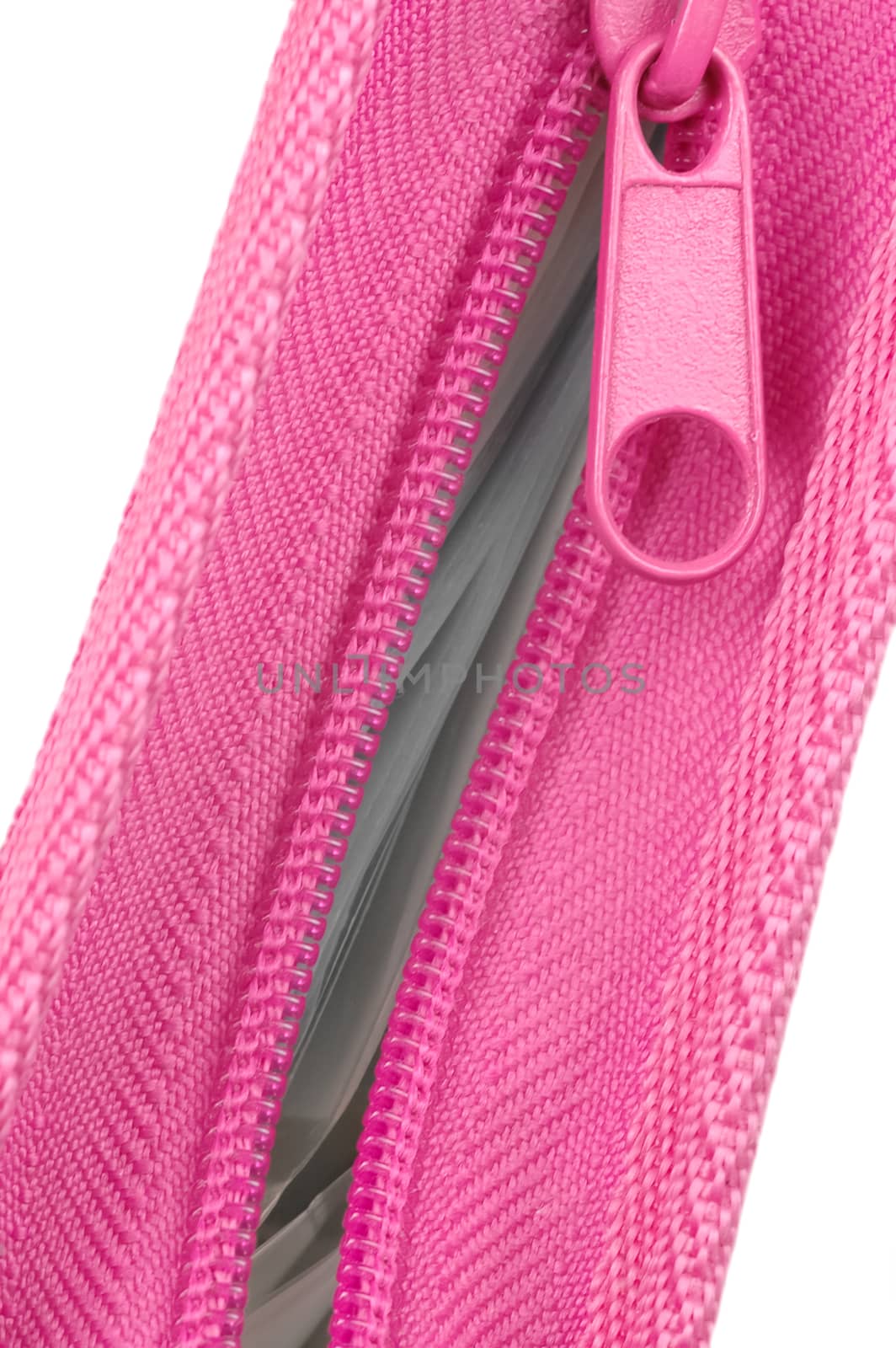 pink zipper folder showing paperwork contents