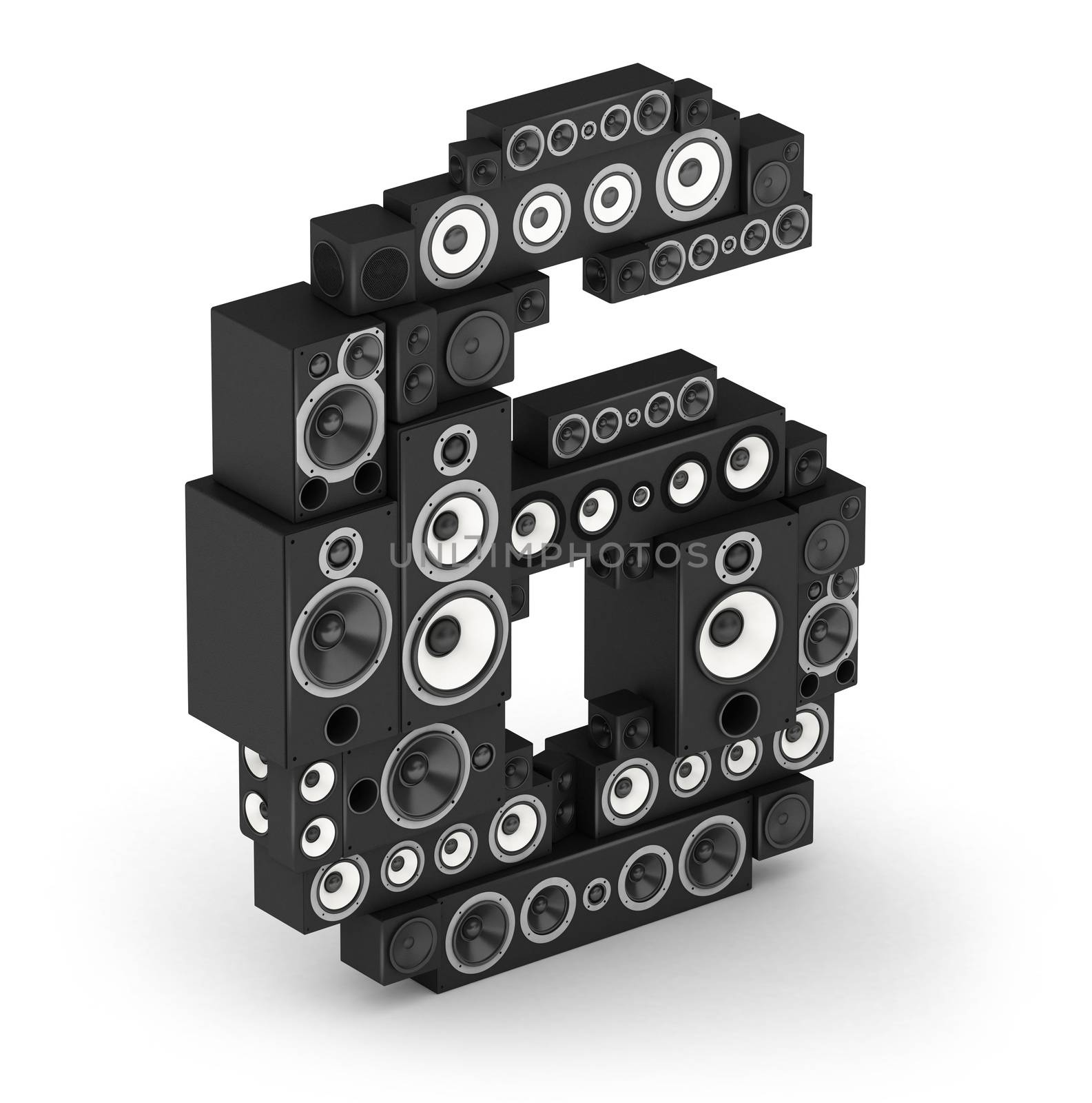 Number 6 from speaker in isometry by iunewind