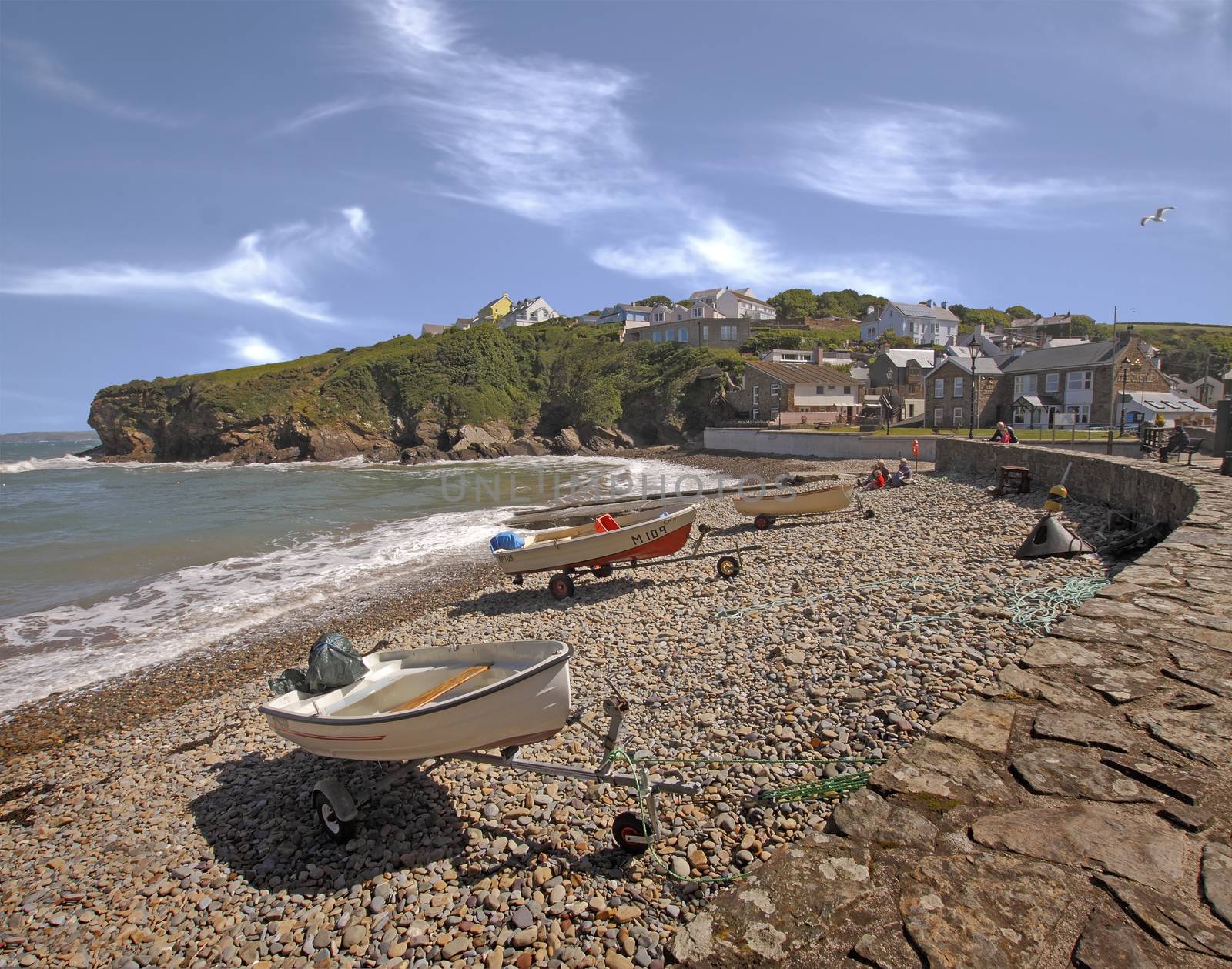Little Haven is a small holiday resort in Pembrokeshire, Wales.