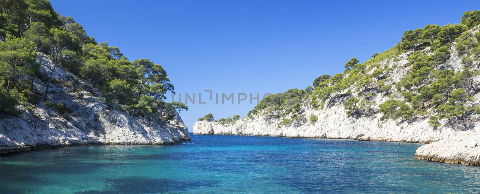 Panoramic view of Port Pin, France