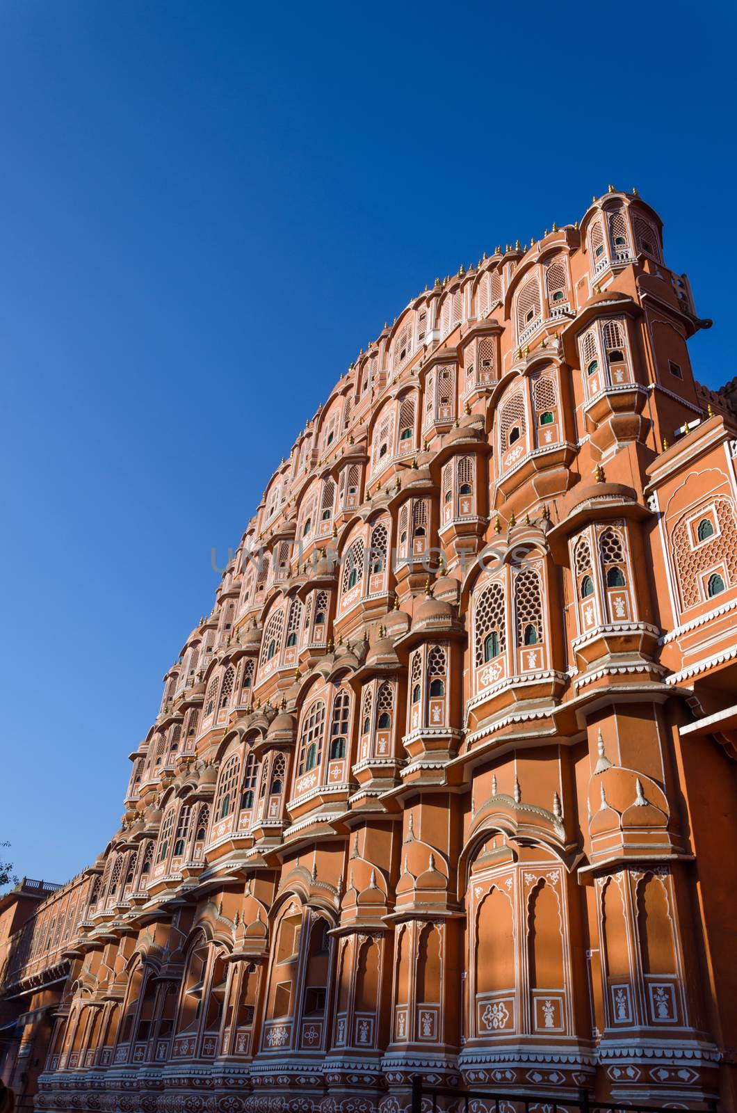 Hawa Mahal palace in Jaipur by siraanamwong