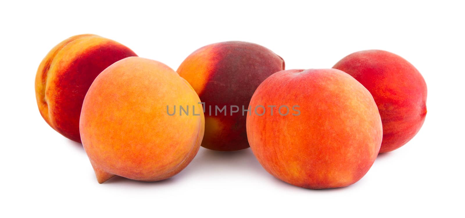 Fresh peaches by grigorenko