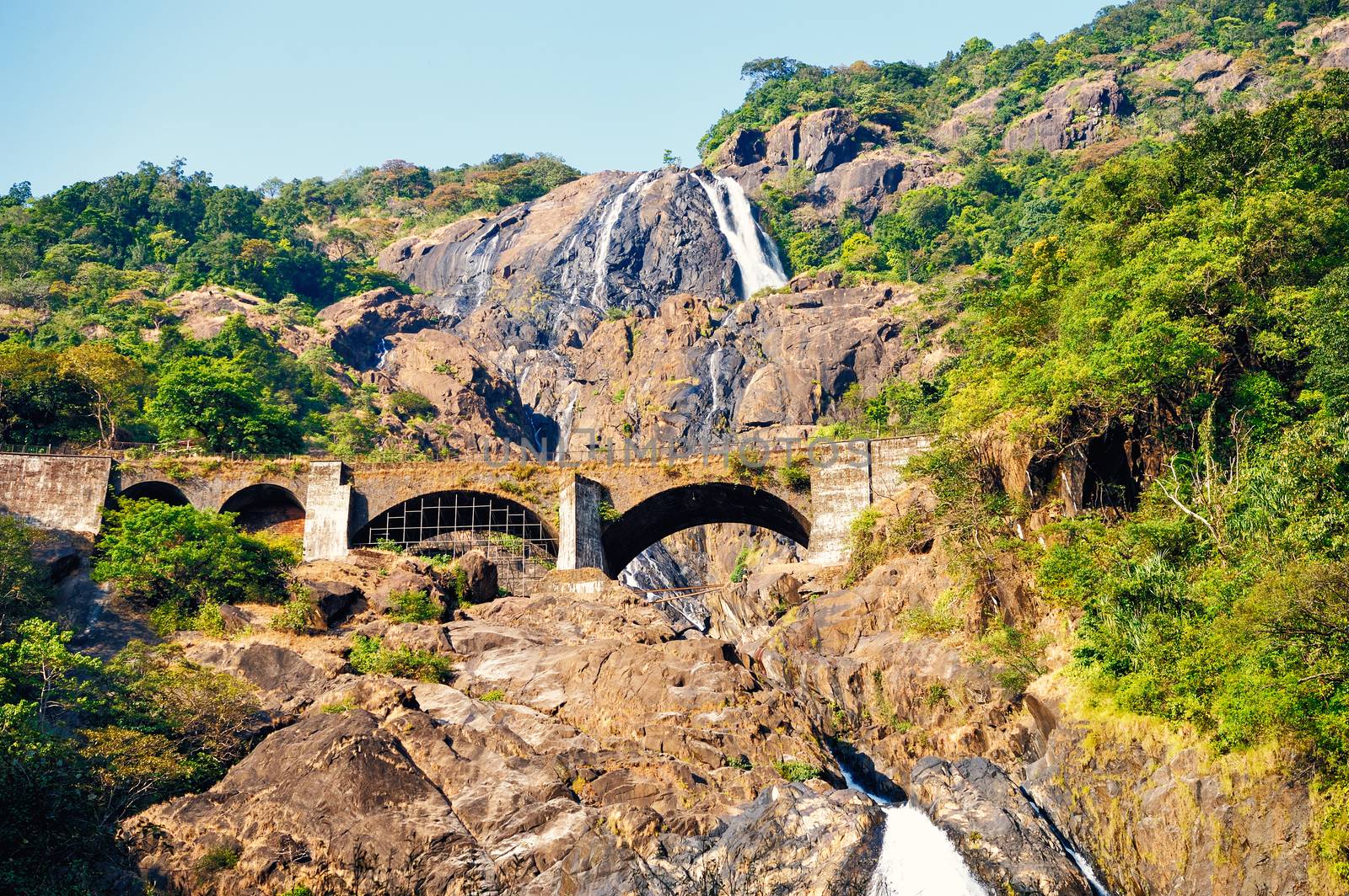 Waterfall, Goa, India by styf22