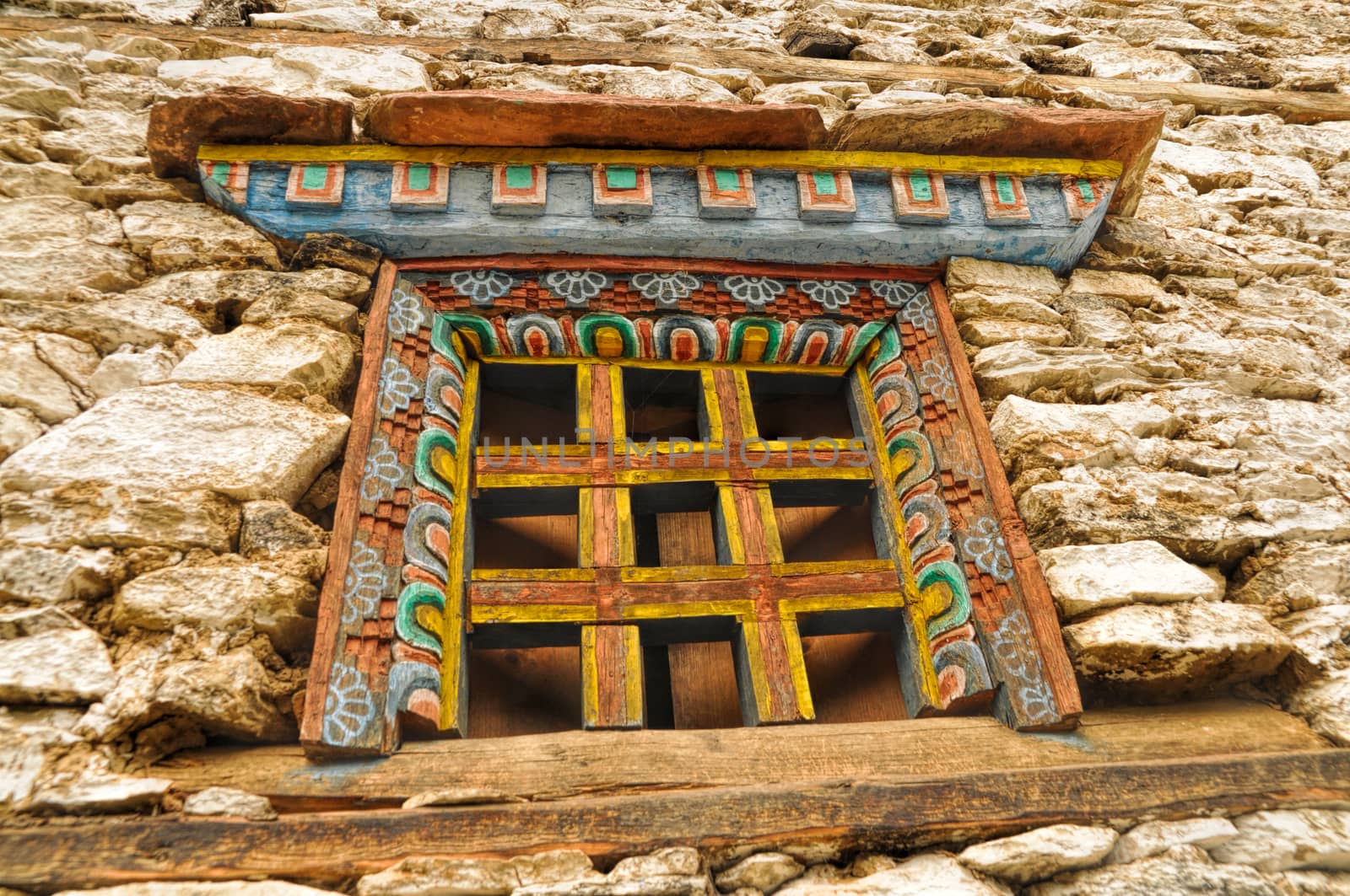 Nepalese window by MichalKnitl