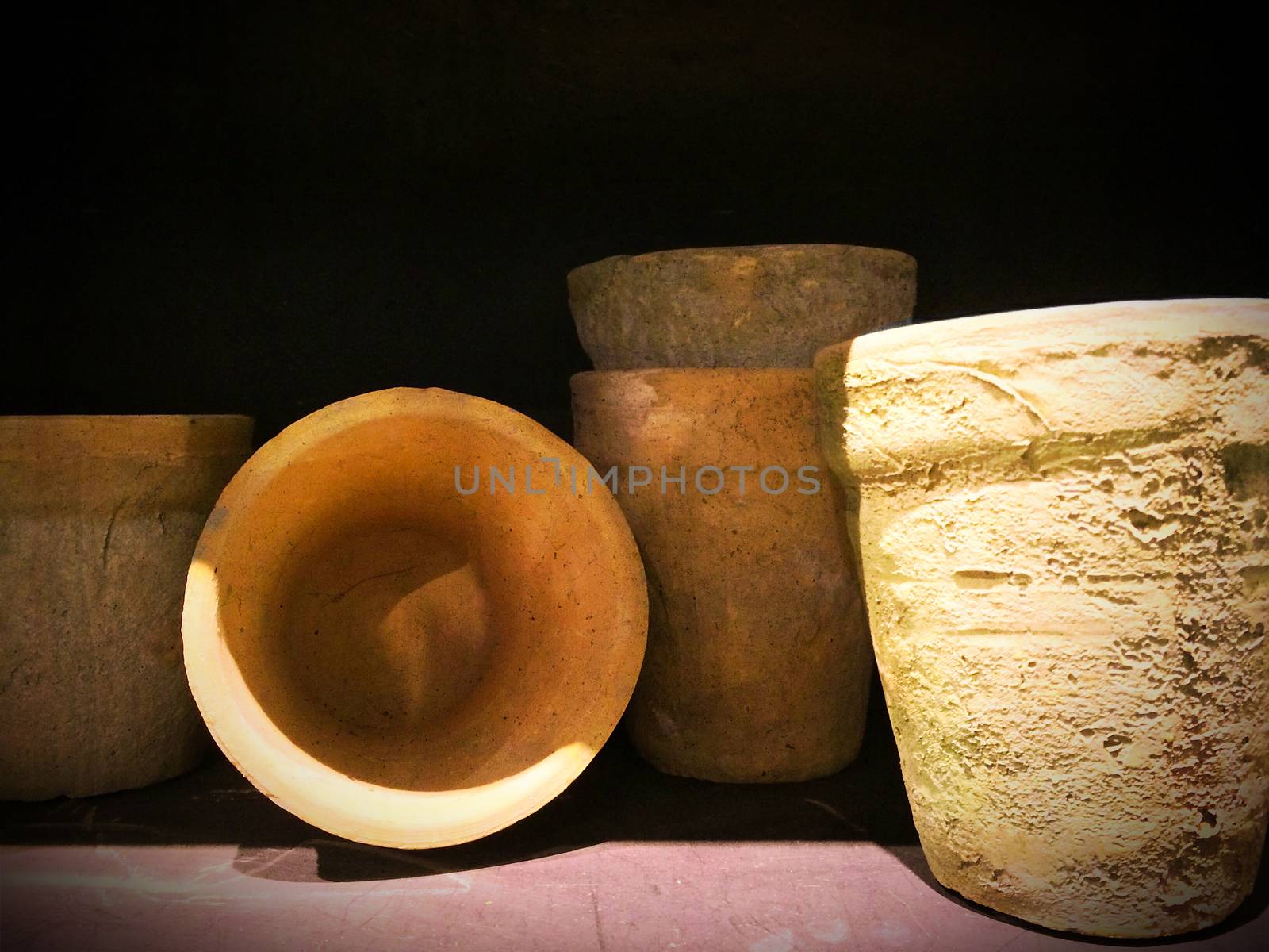 Old clay pots by anikasalsera