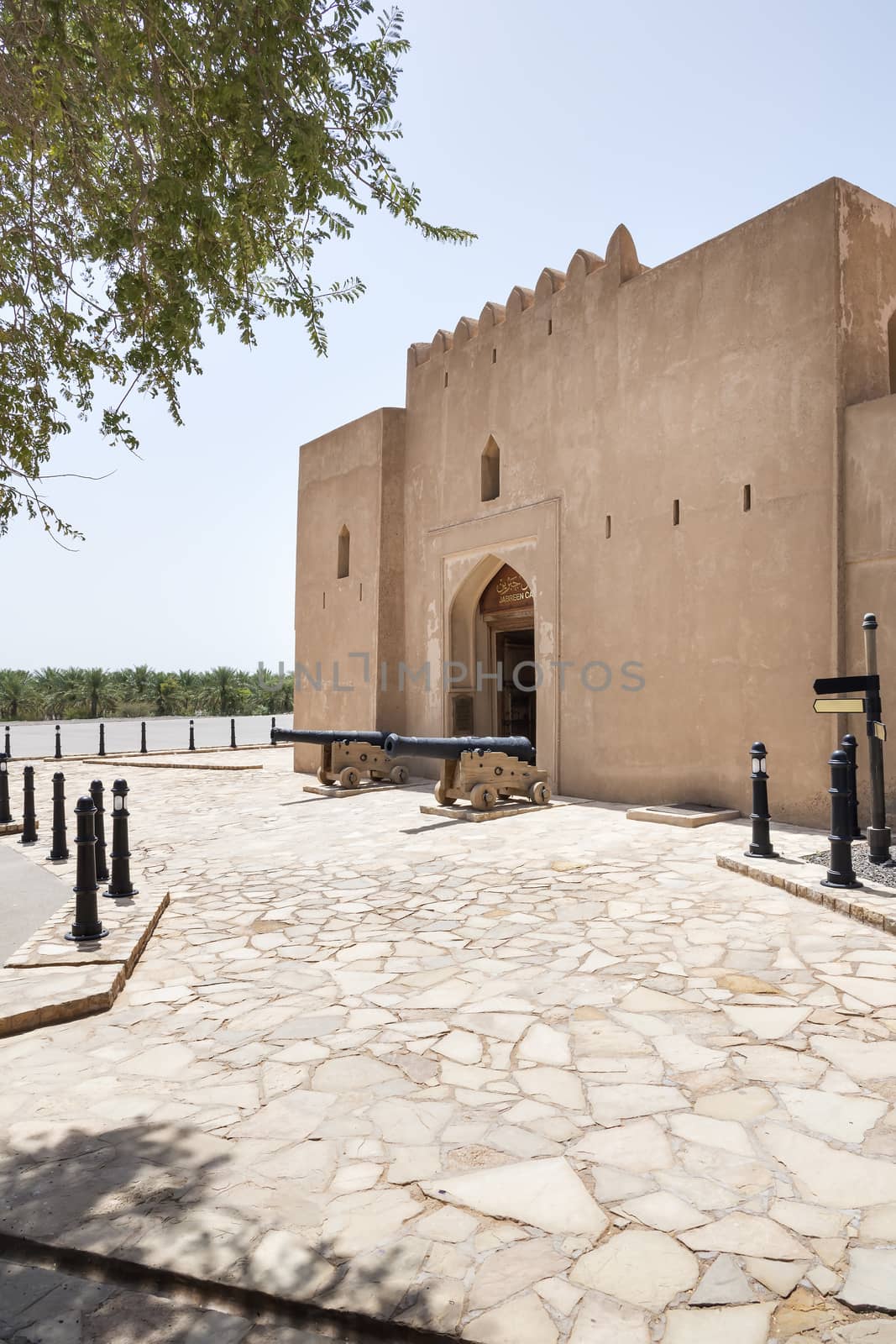 Image of fort al jabreen in Oman