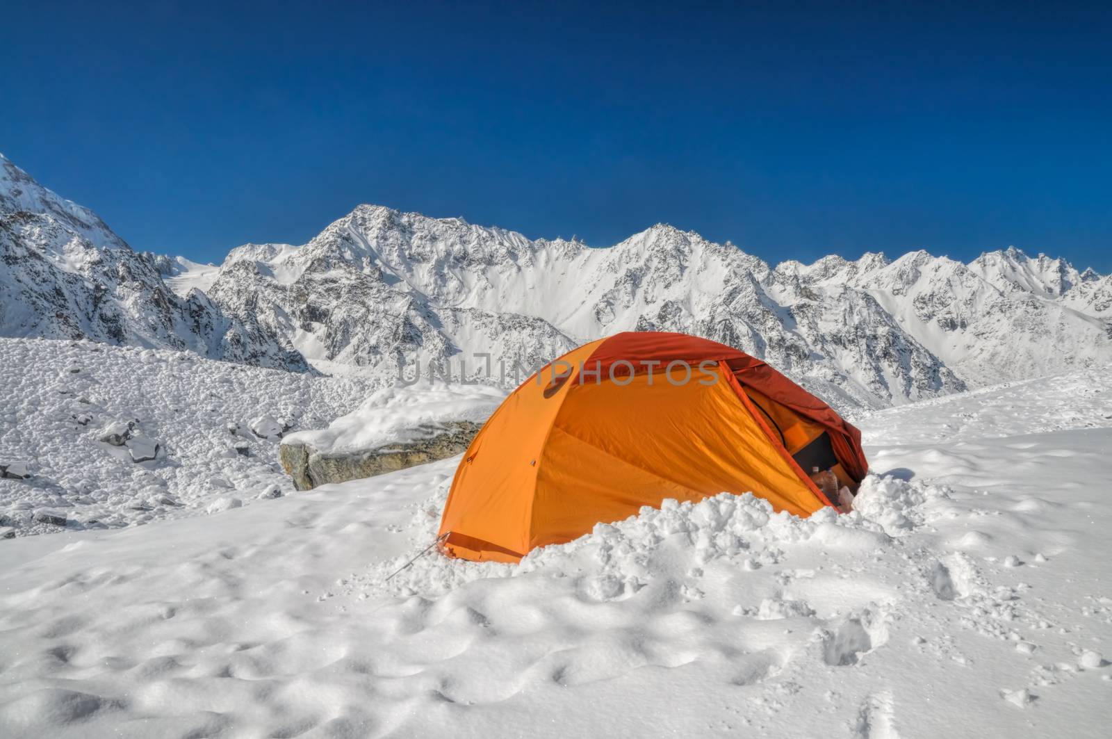Camping in Himalayas by MichalKnitl