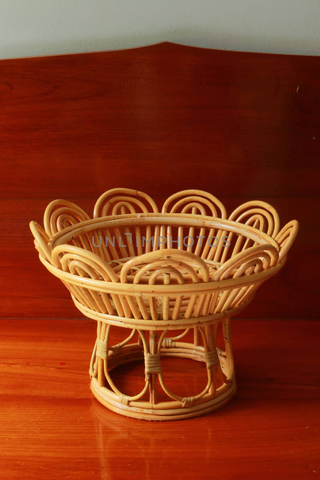 The wicker from rattan.Can use in versatile.
