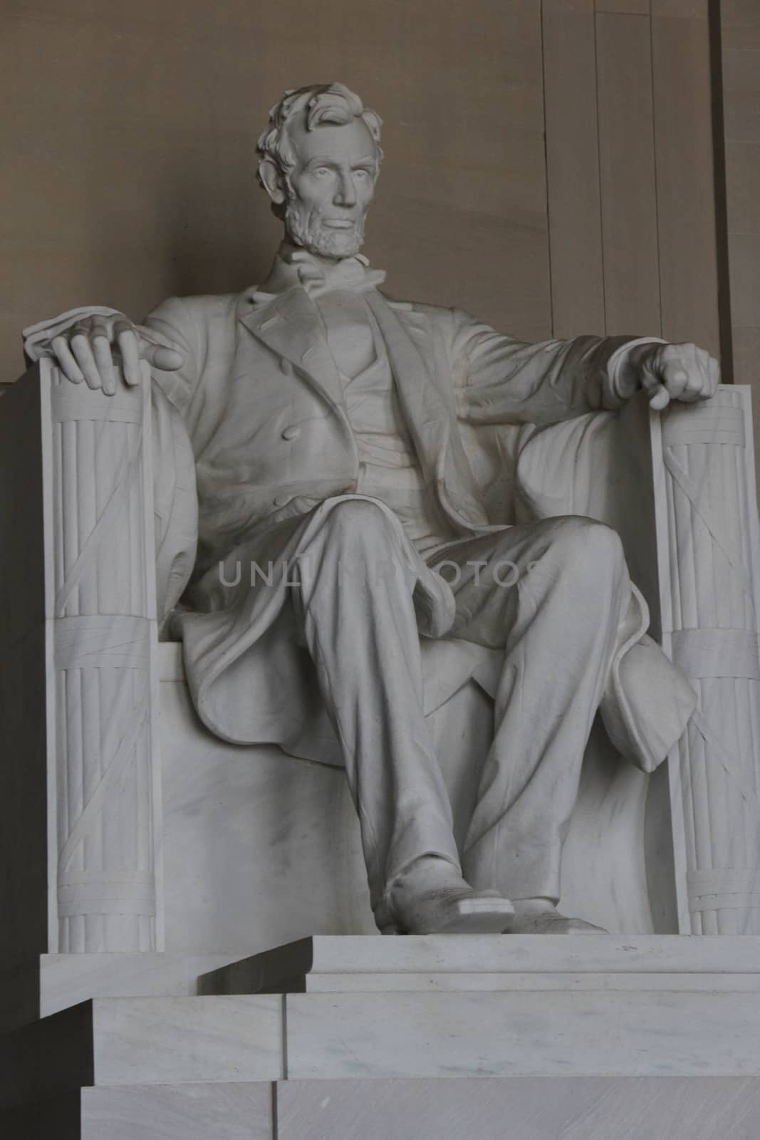 Washington DC, USA - may 13, 2012. The statue of Lincoln Memorial in Washington, D.C.