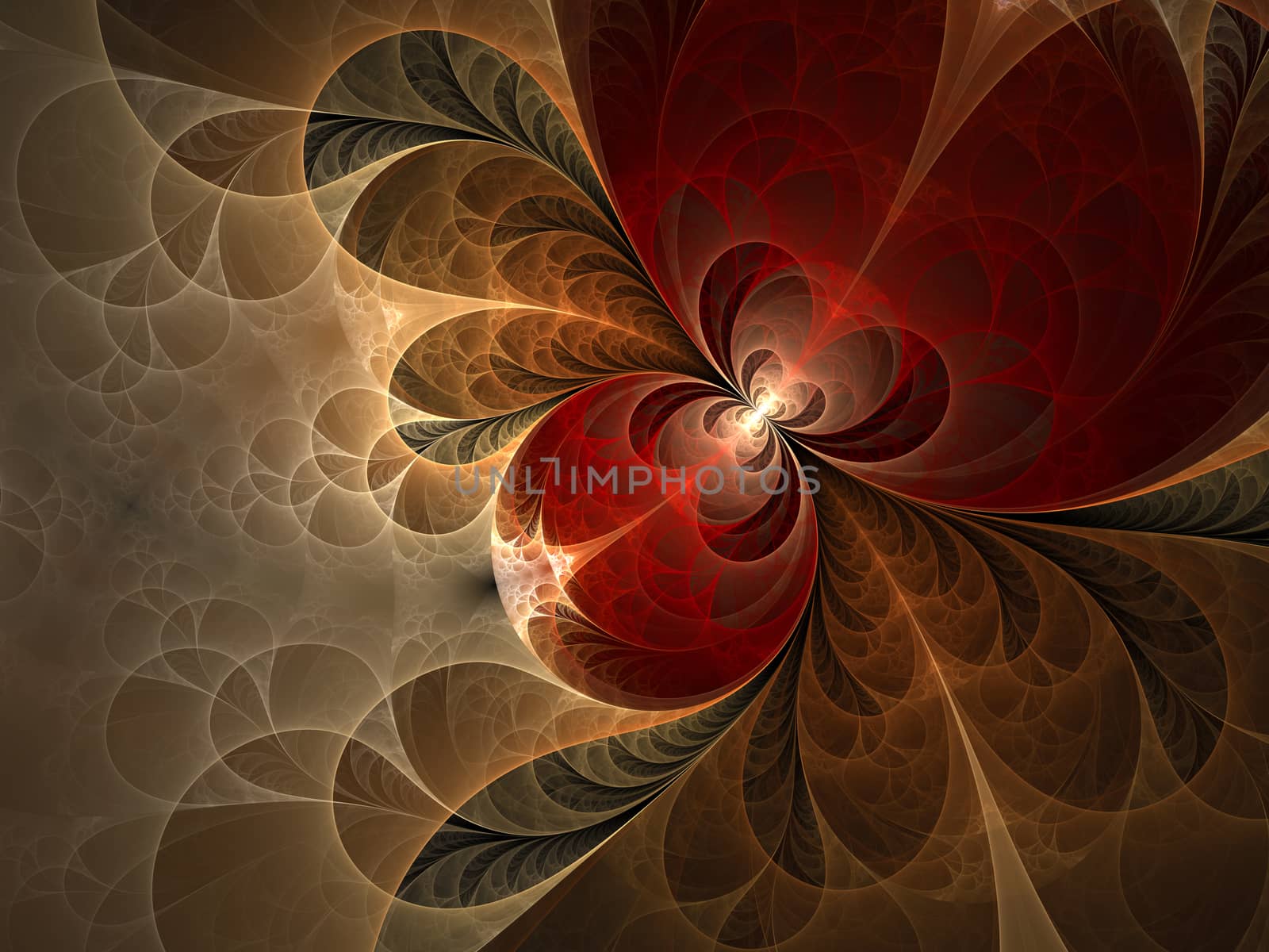 Computer generated fractal artwork for creative art,design and entertainment