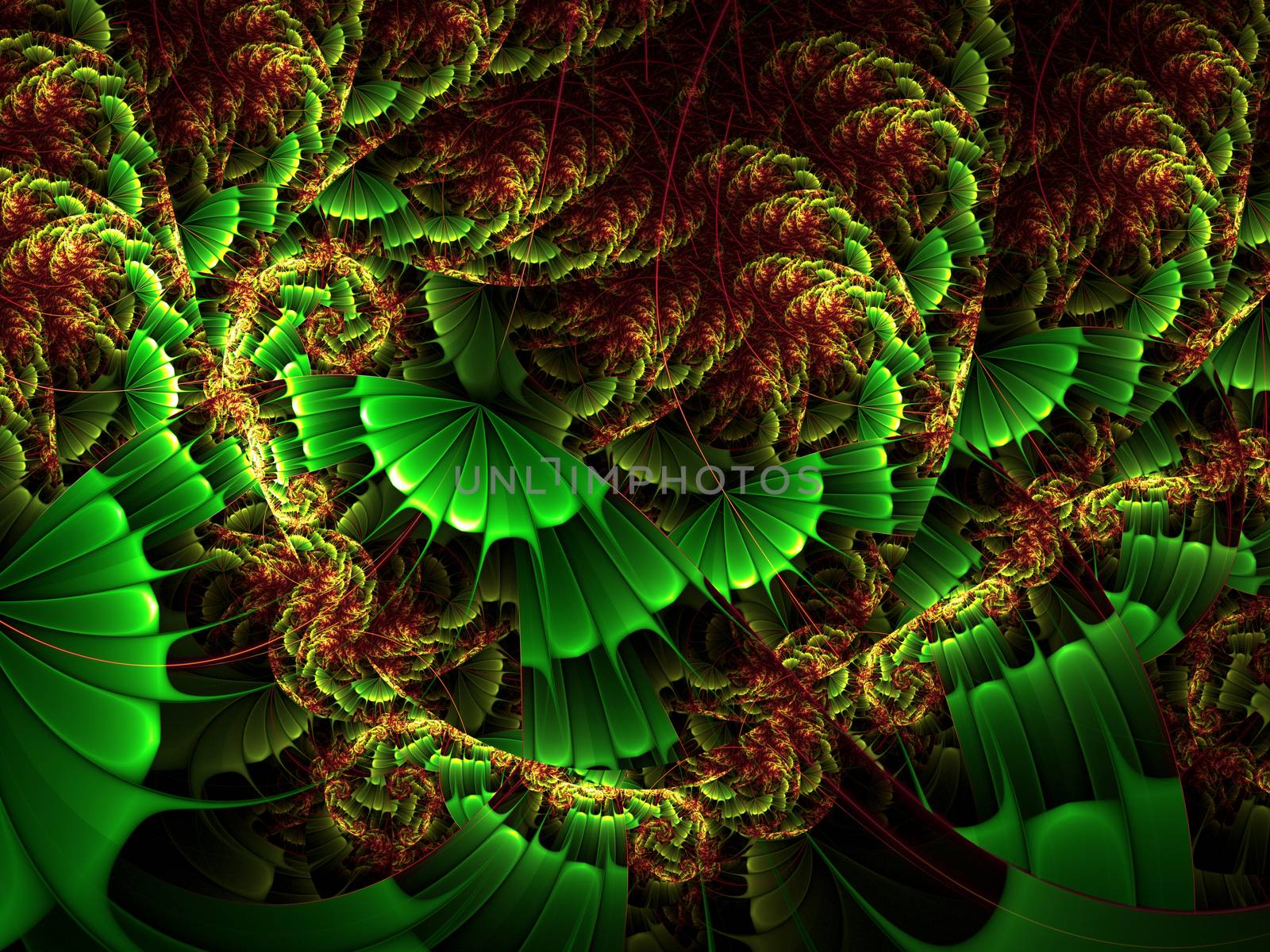 Computer generated fractal artwork by stocklady