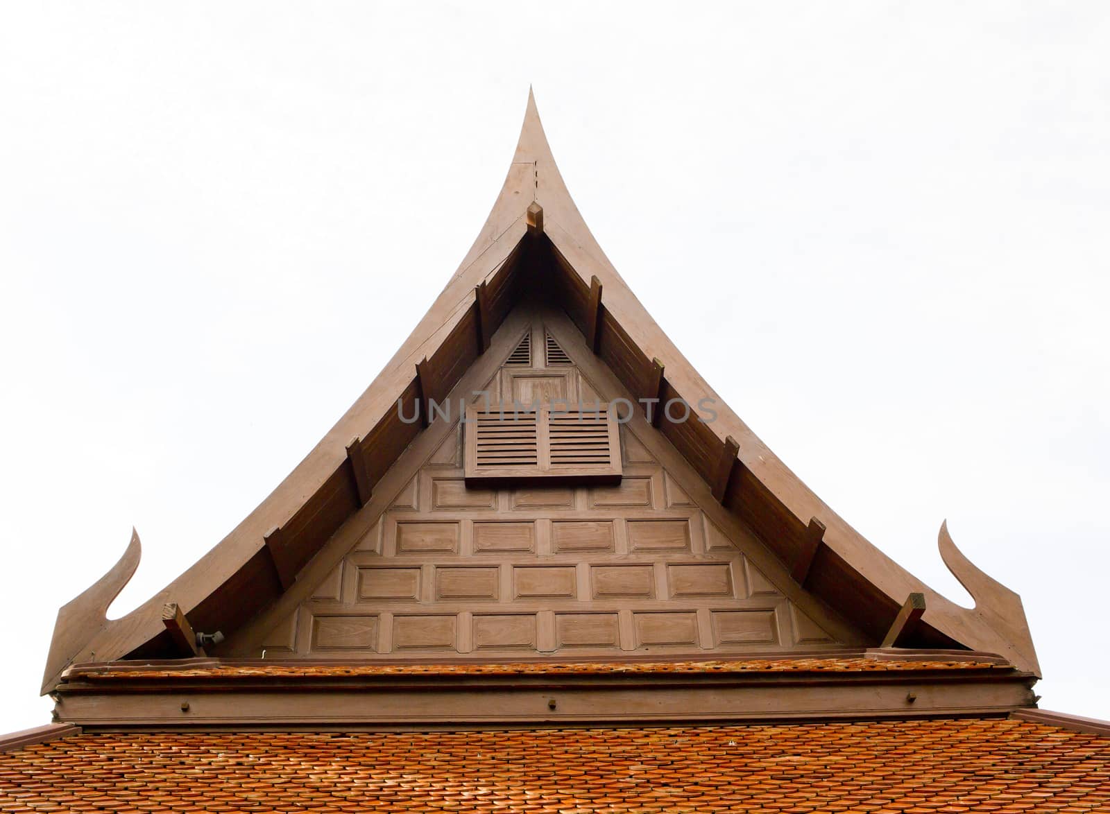 Thai style roof for house