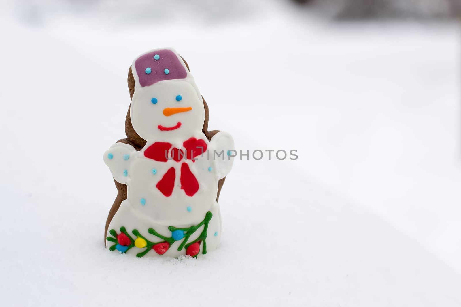 Snowman cookies by JessAerons