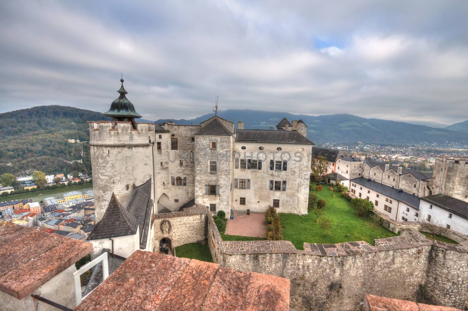 Fortress of Salzburg, Austria by anderm