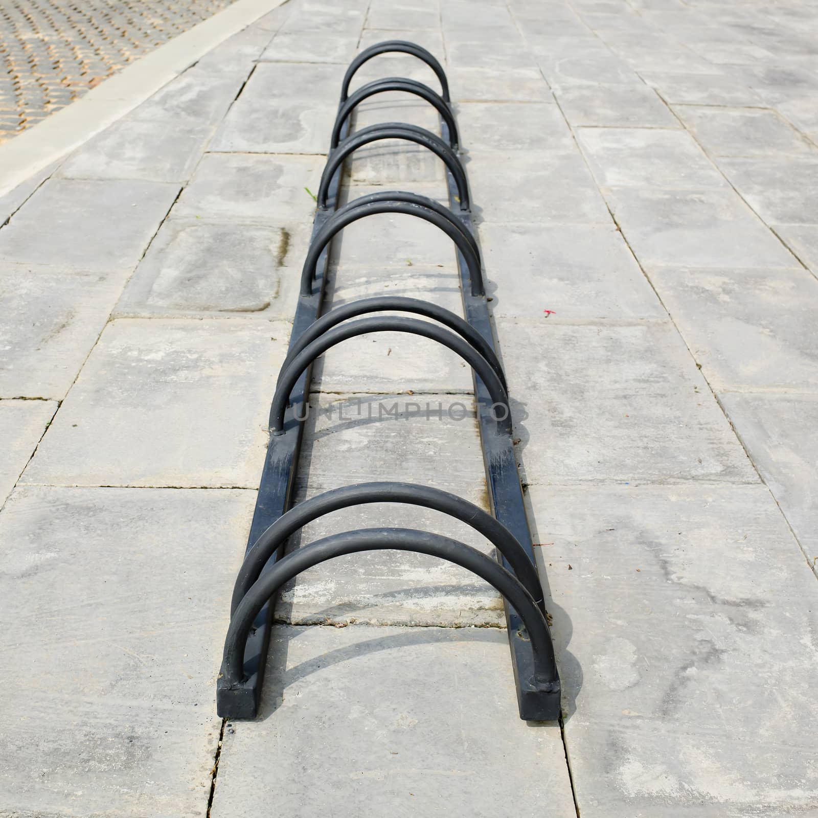 Abstract of bicycle parking