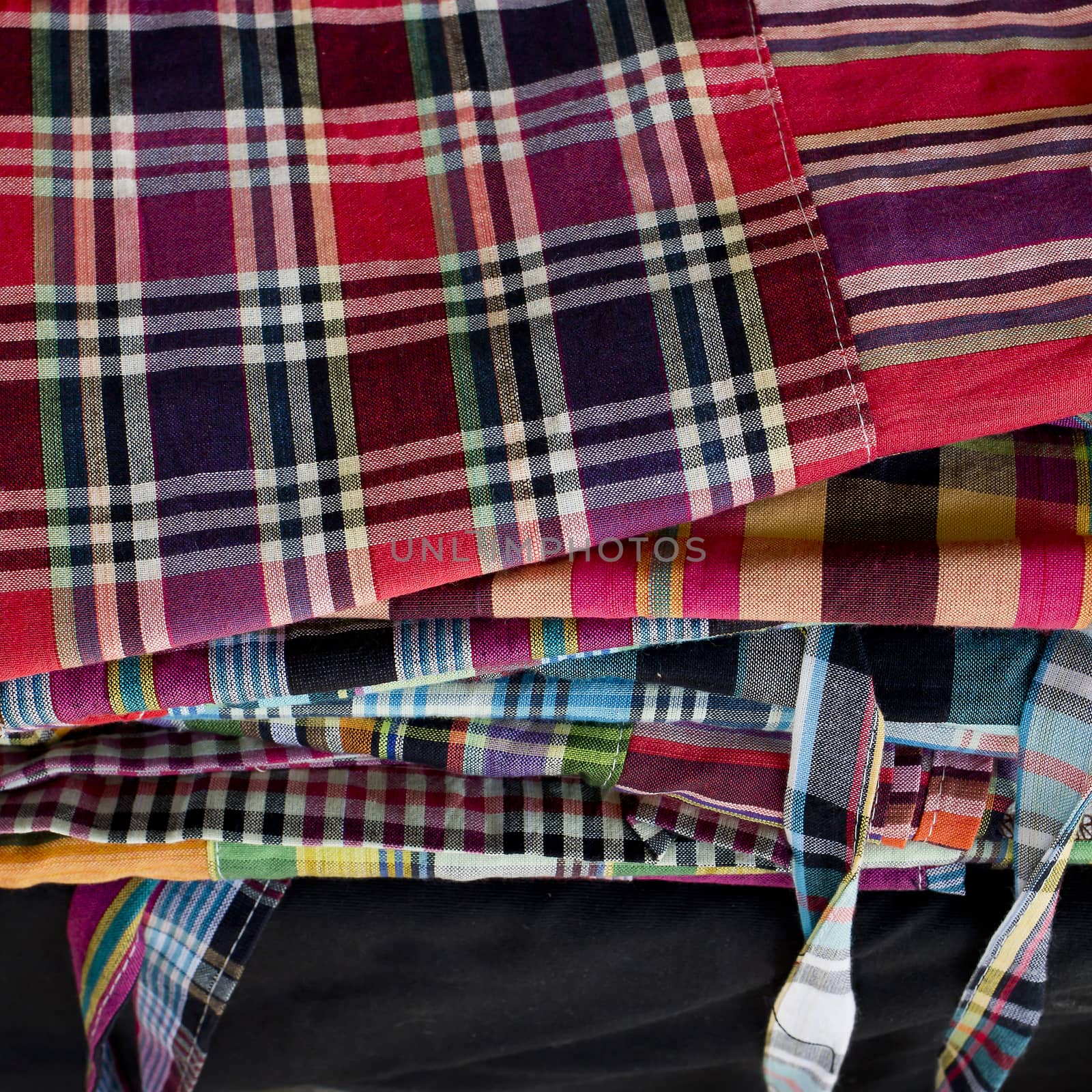 Striped loincloth fabric