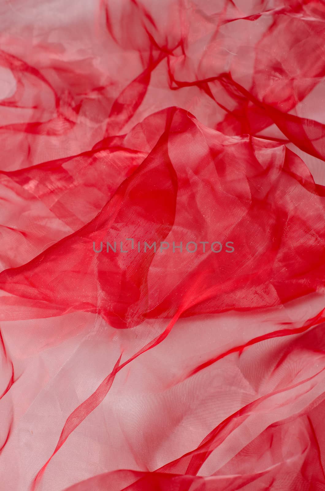 red organza