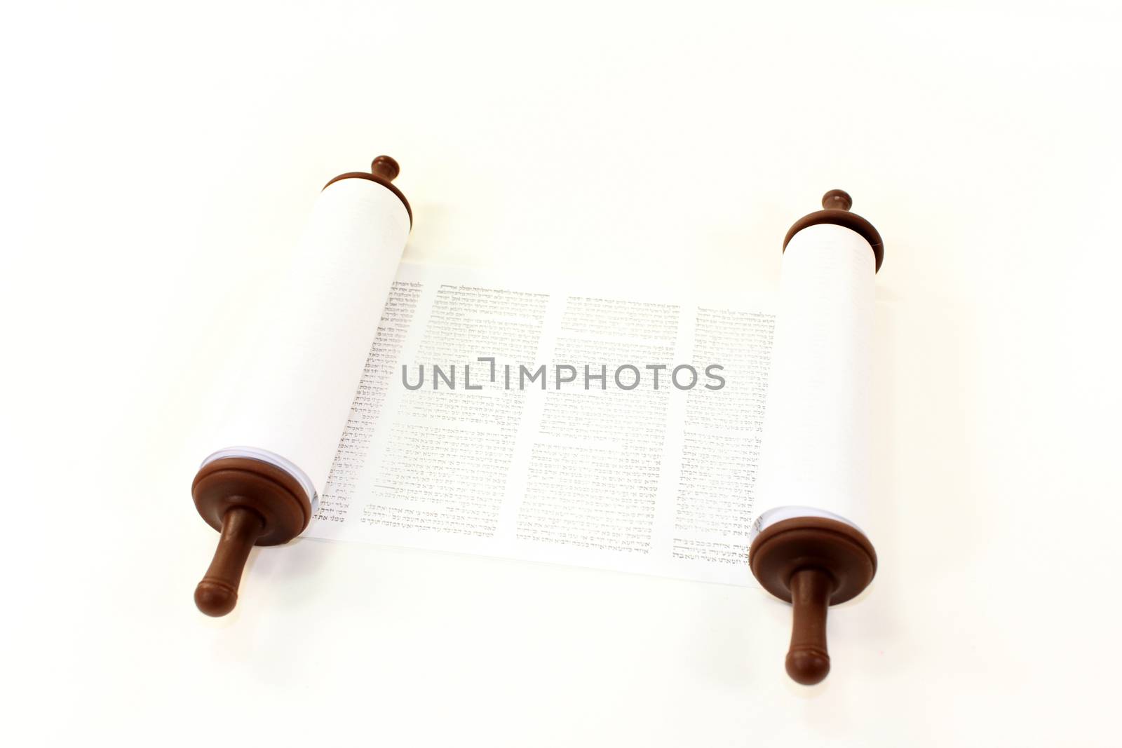 Torah scroll by silencefoto