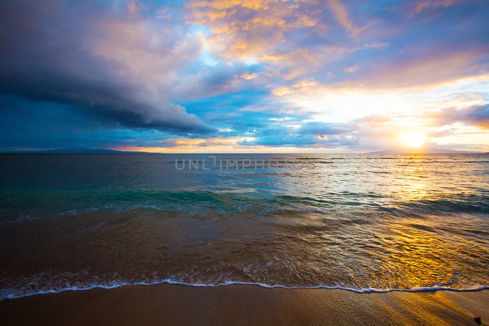 Kihei Beach Sunrise by Creatista