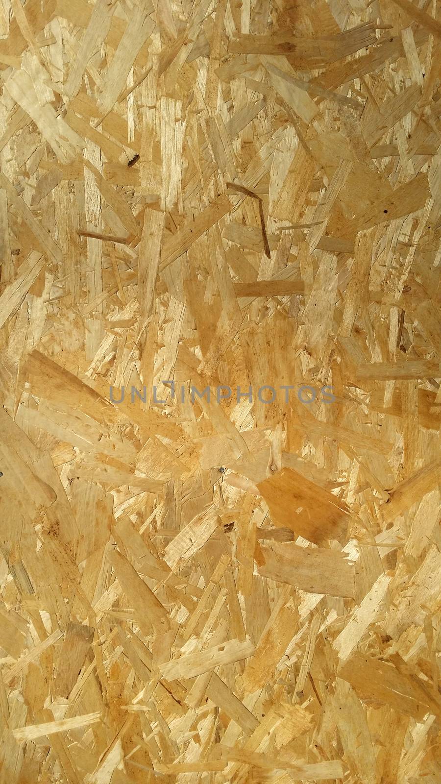 Particle board often used on construction sites