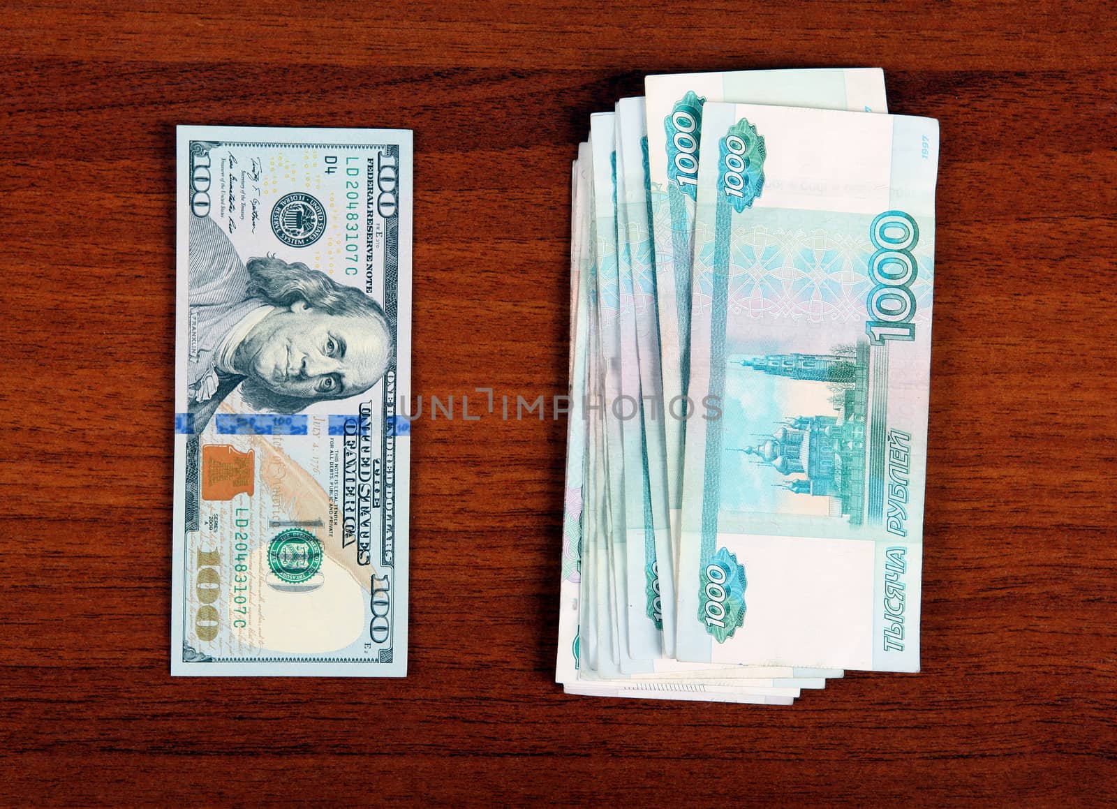Roubles and Dollars by sabphoto