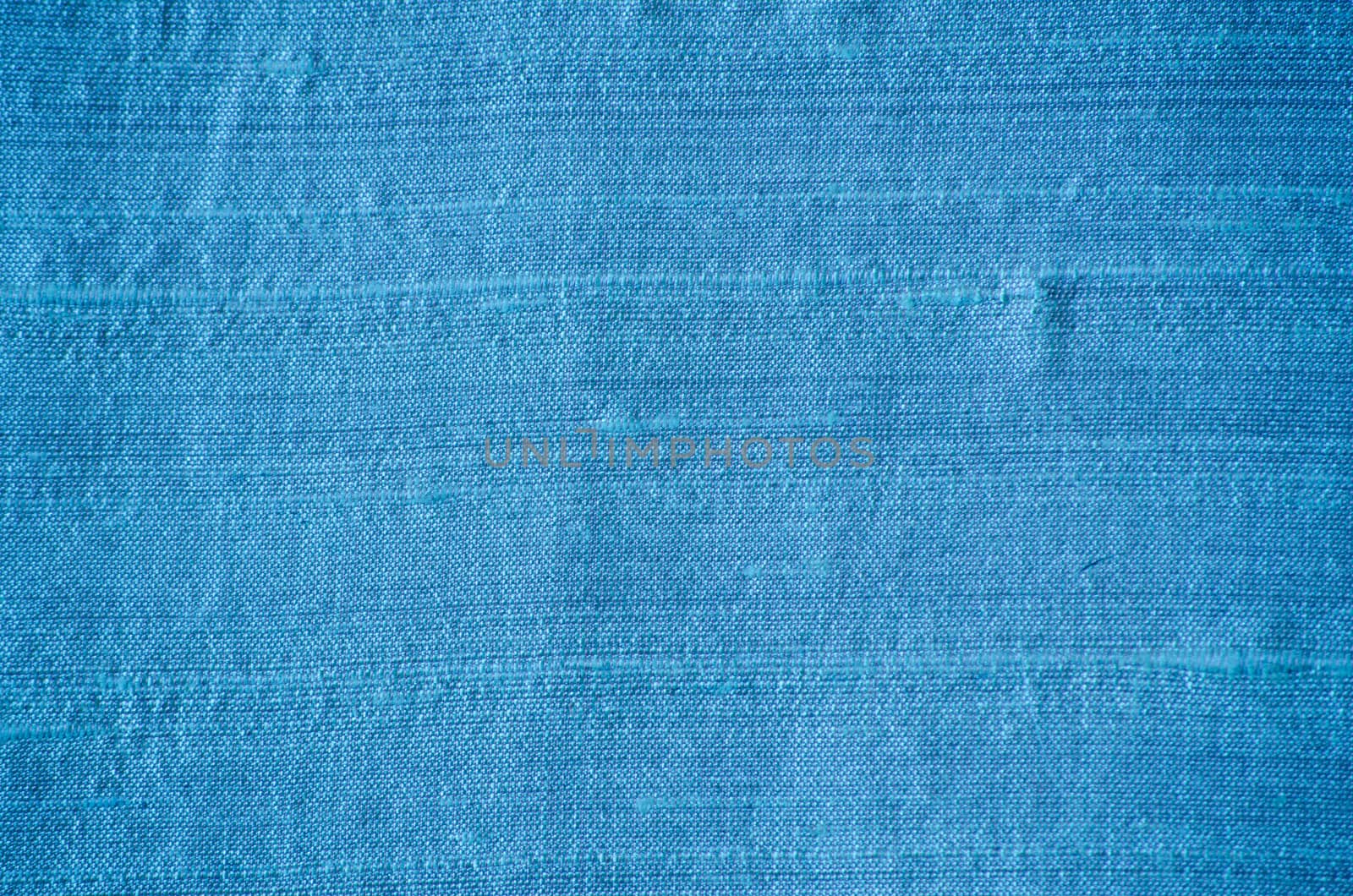 blue silk fabric